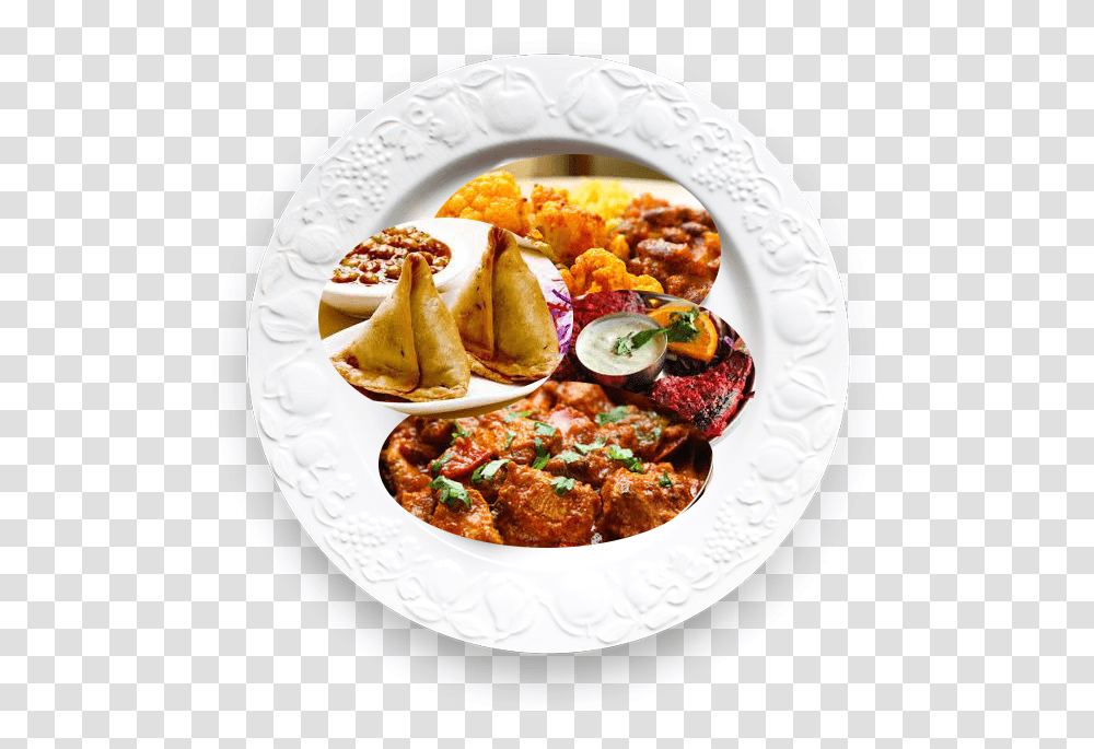 Indian Food Dish, Meal, Platter, Pizza, Dinner Transparent Png