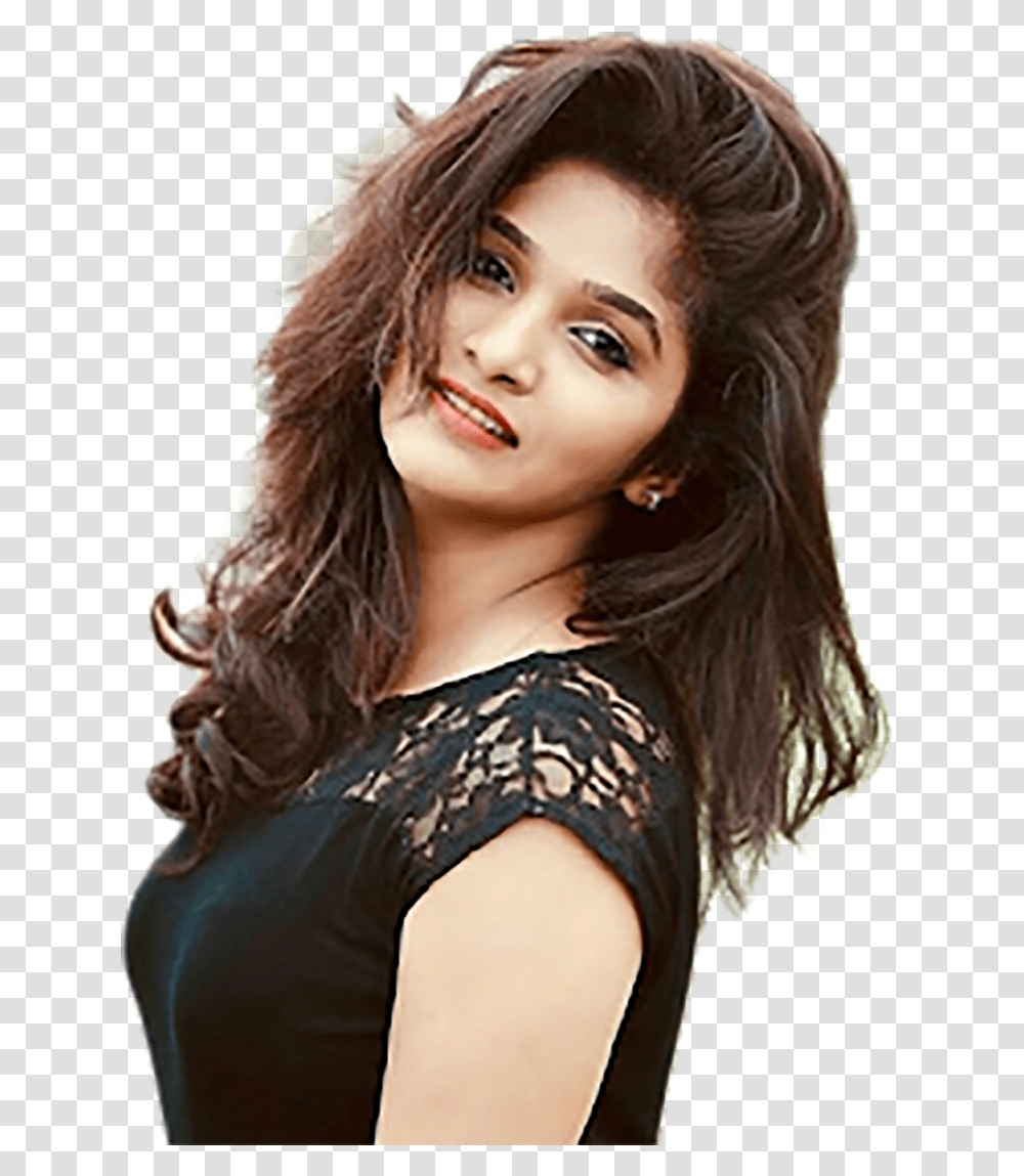 Indian Girl For Photoshop, Face, Person, Female, Woman Transparent Png