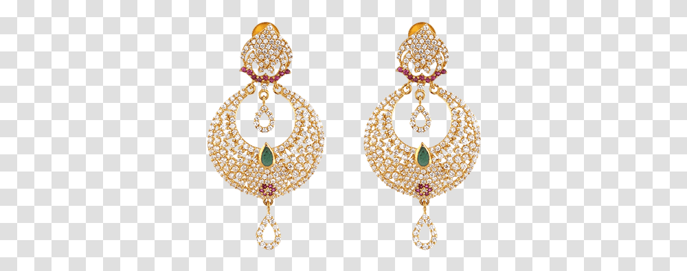 Indian Gold Jewellery Designs Earrings, Accessories, Accessory, Jewelry Transparent Png