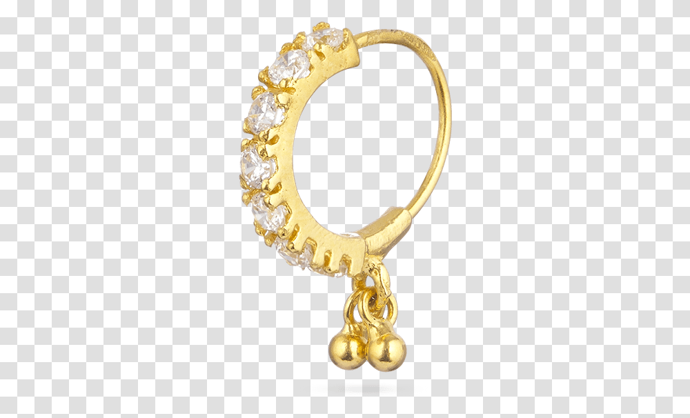 Indian Gold Nose Rings Uk Indian Jewelry Nose Ring, Cuff Transparent Png