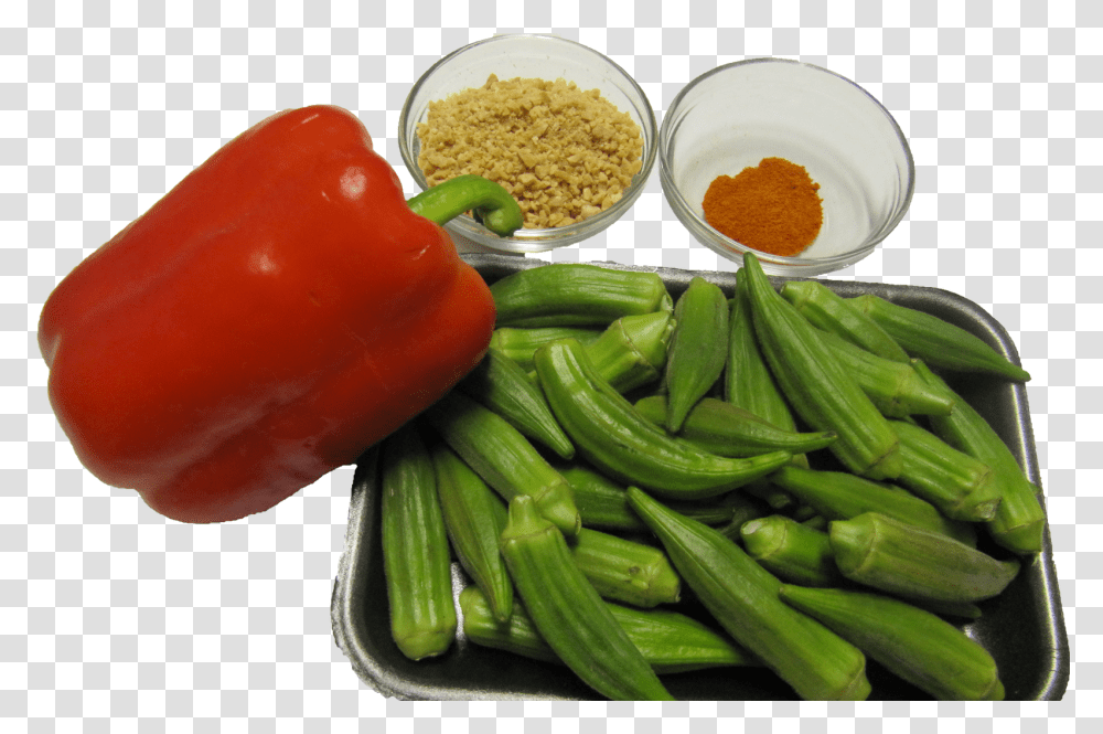 Indian Khana Made Easy January Lb Of Okra, Plant, Vegetable, Food, Produce Transparent Png