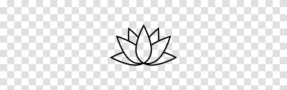 Indian Lotus Flower Clipart, Gray, World Of Warcraft Transparent Png