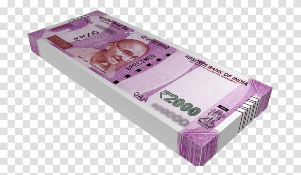 Indian Money 2000 Note Indian Money, Dollar, Box, Passport, Id Cards Transparent Png