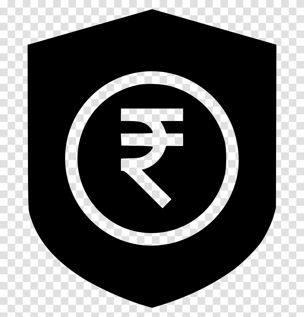 Indian Money Icon, Sign, Stencil, Hand Transparent Png