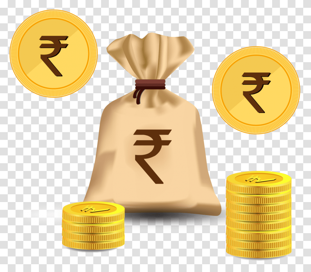 Indian Money Image, Bag, Number Transparent Png