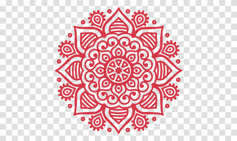 Indian Motifs Vector Circle, Pattern, Floral Design Transparent Png