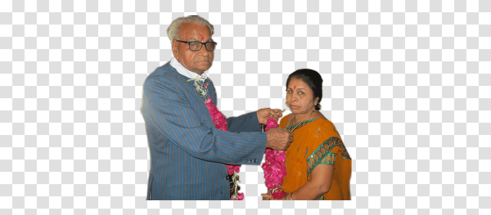 Indian People Old Age Marriage India Hd Download Old Age Marriage In India, Person, Tie, Plant, Clothing Transparent Png