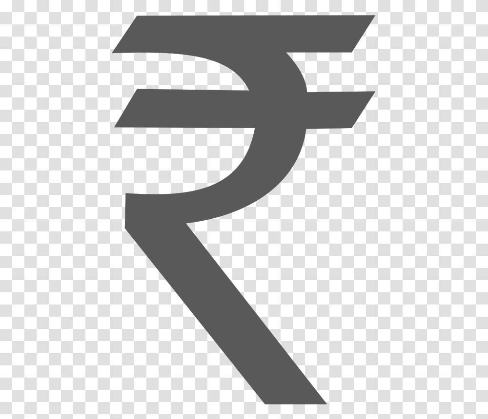 Indian Rupee Symbol Rupee Symbol, Gray Transparent Png
