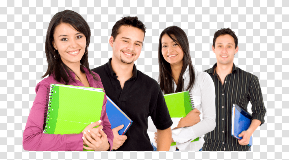Indian Students With Books Download University Students Studying, Person, People, Nurse, Female Transparent Png