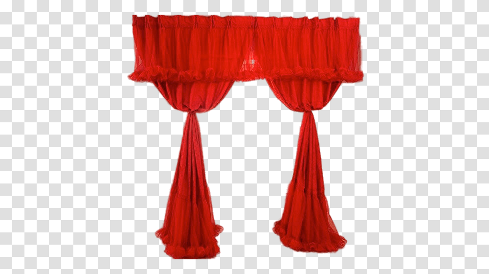 Indian Style Red Curtains, Lamp, Stage, Shower Curtain Transparent Png