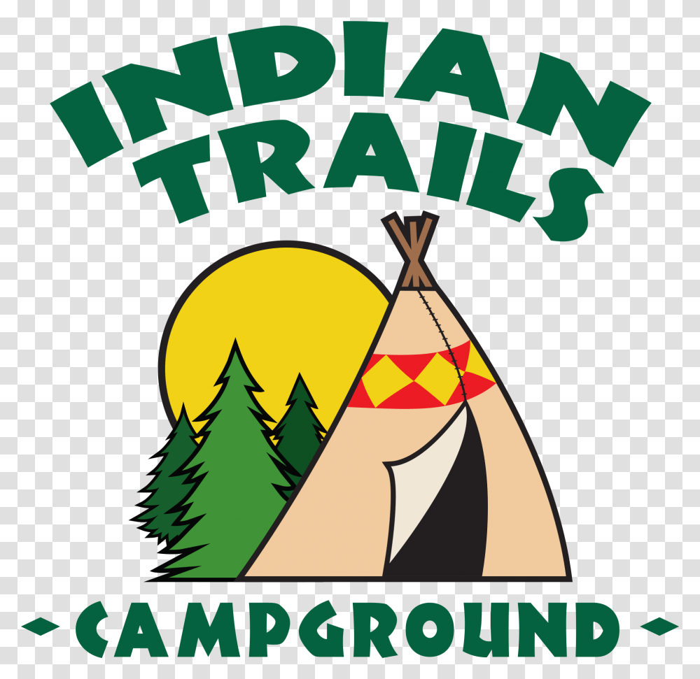 Indian Trails Campground Camping Pardeeville Wi, Poster, Advertisement, Flyer, Paper Transparent Png