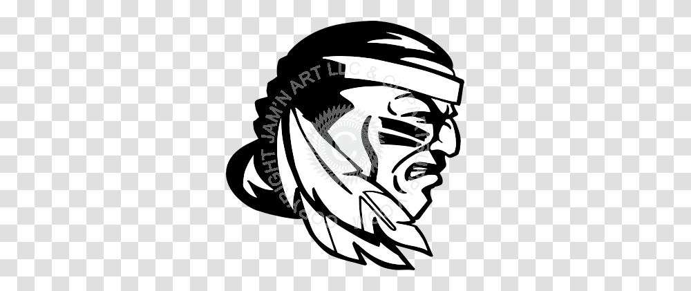 Indian Vector Stock Free Download On Unixtitan, Helmet, Apparel, Stencil Transparent Png