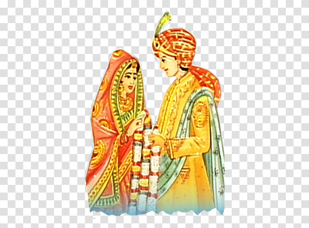 Indian Wedding Clipart 6 Indian Wedding Symbol, Apparel, Person, Human Transparent Png