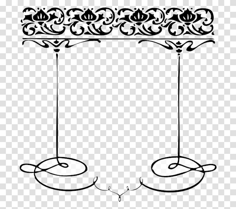 Indian Wedding Clipart Borders And Frames Clip Art Hindu Wedding Clipart Black And White, Furniture, Lamp, Tabletop, Screen Transparent Png