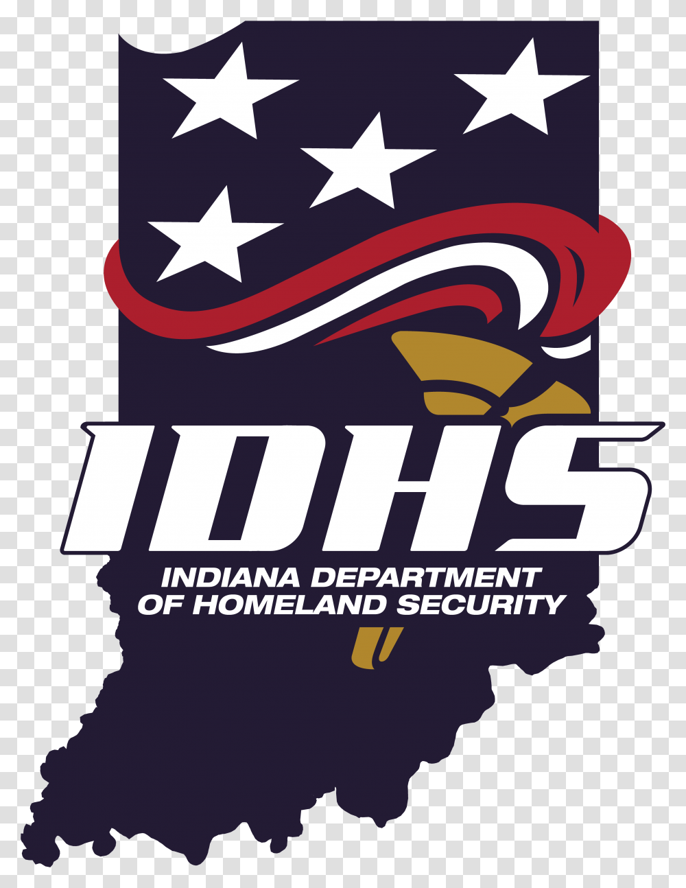 Indiana Department Of Homeland Security Logo State Of Indiana, Advertisement, Poster, Flyer Transparent Png