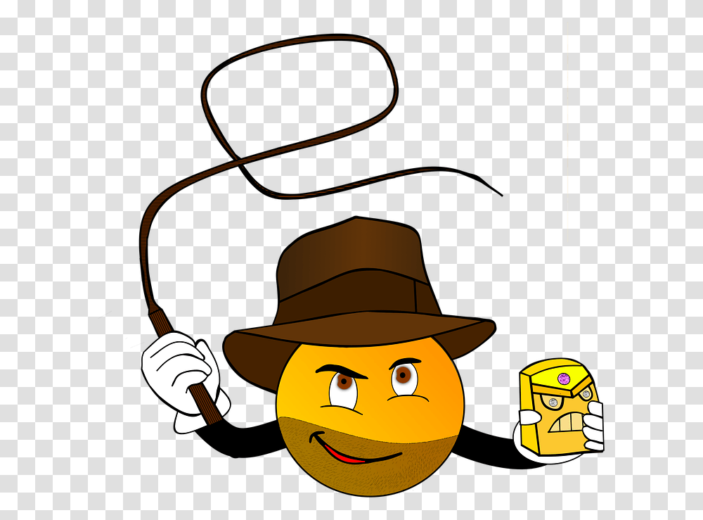 Indiana Jones Emoji Cartoons Indiana Jones Emoji, Hat, Apparel, Label Transparent Png