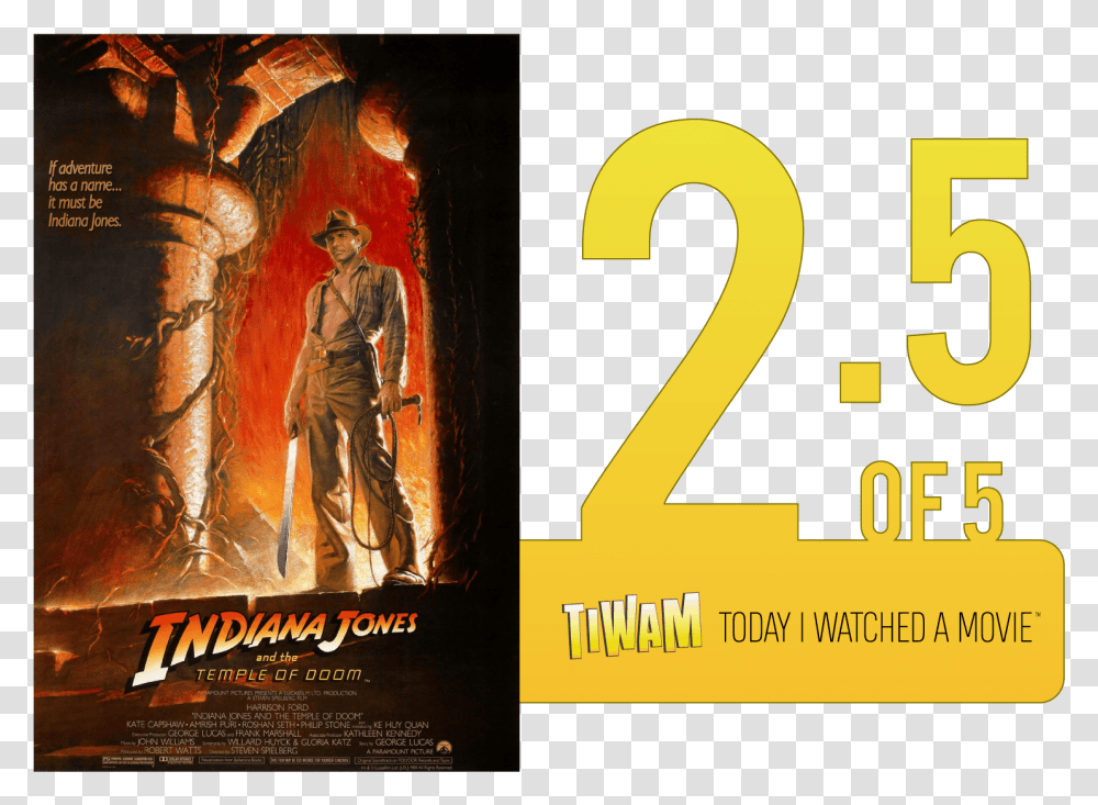 Indiana Jones Poster Temple, Number, Person Transparent Png