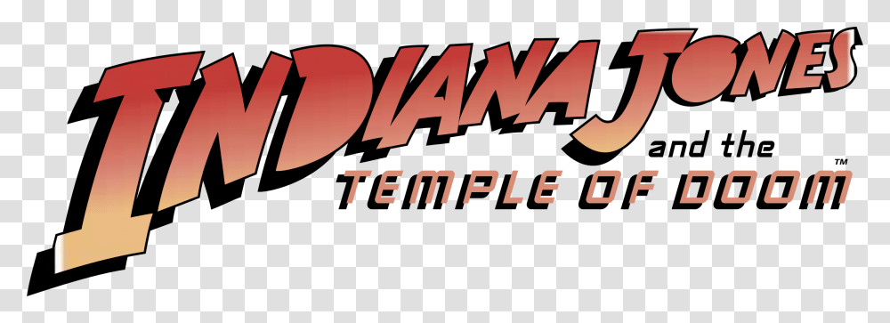 Indiana Jones Temple Of Doom Logo, Word, Alphabet, Face Transparent Png