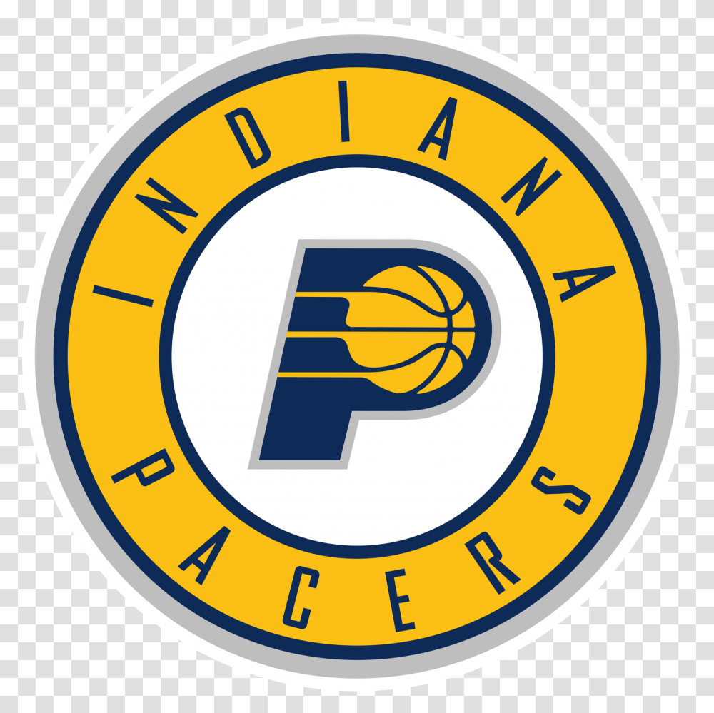 Indiana Pacers Logos Logo Indiana Pacers, Symbol, Label, Text, Sports Car Transparent Png