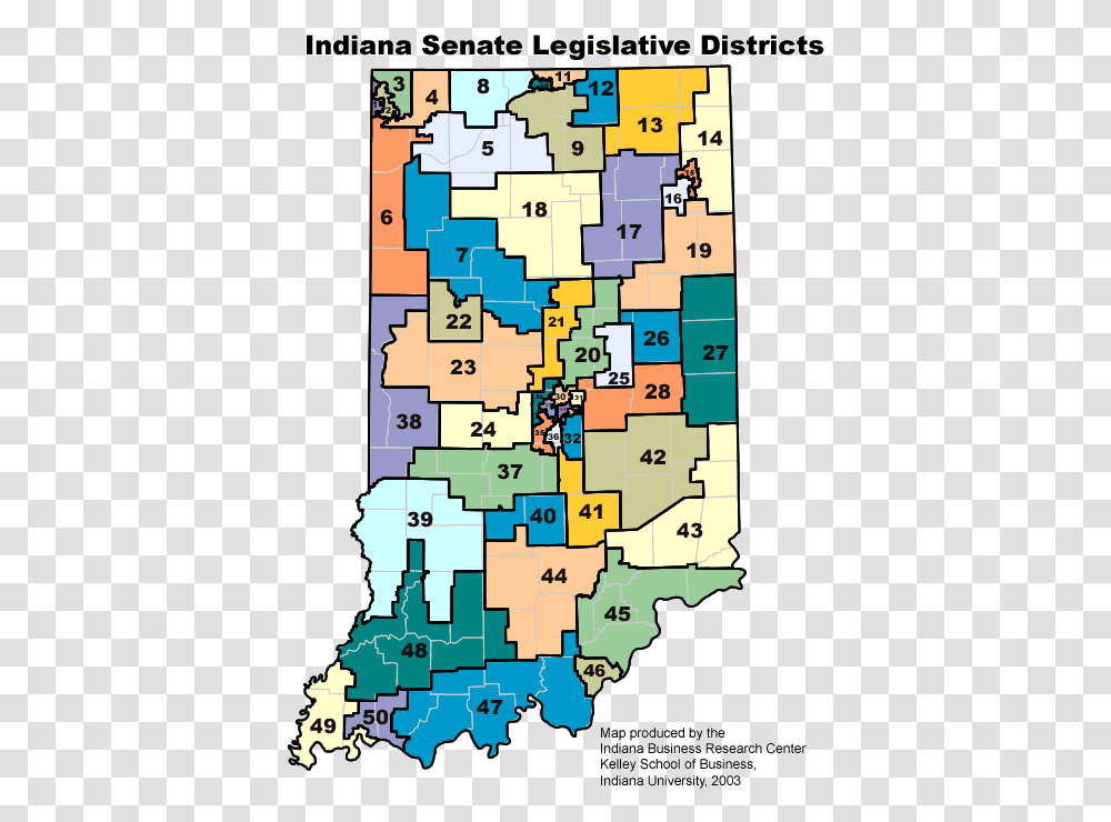 Indiana State Representative District Map, Poster, Advertisement Transparent Png