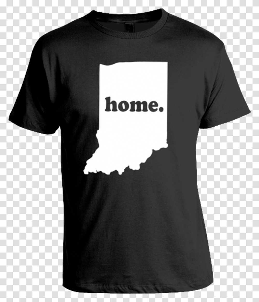 Indiana T Shirts Download Indiana Home T Shirt, Apparel, T-Shirt, Person Transparent Png