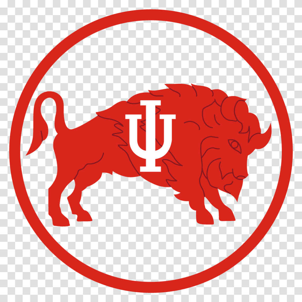 Indiana University Bison Logo, Spear, Weapon, Weaponry, Trident Transparent Png