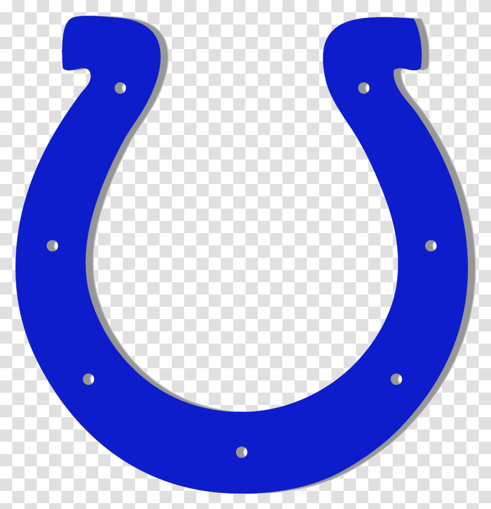 Indianapolis Colts Logo Clip Art Medium Size Blue Horse Shoe Logo, Horseshoe Transparent Png