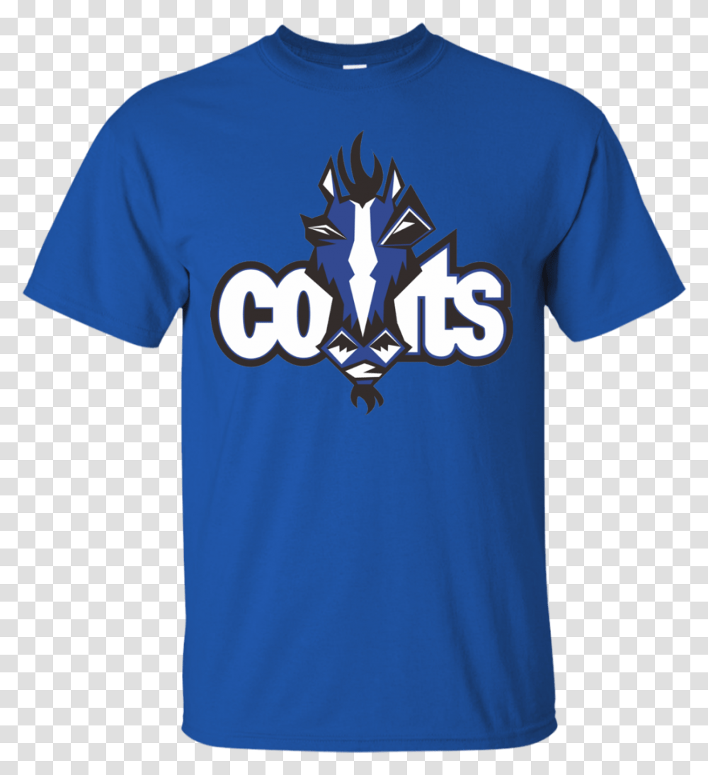Indianapolis Colts Logo Football Men's T Shirt, Clothing, Apparel, T-Shirt, Sleeve Transparent Png