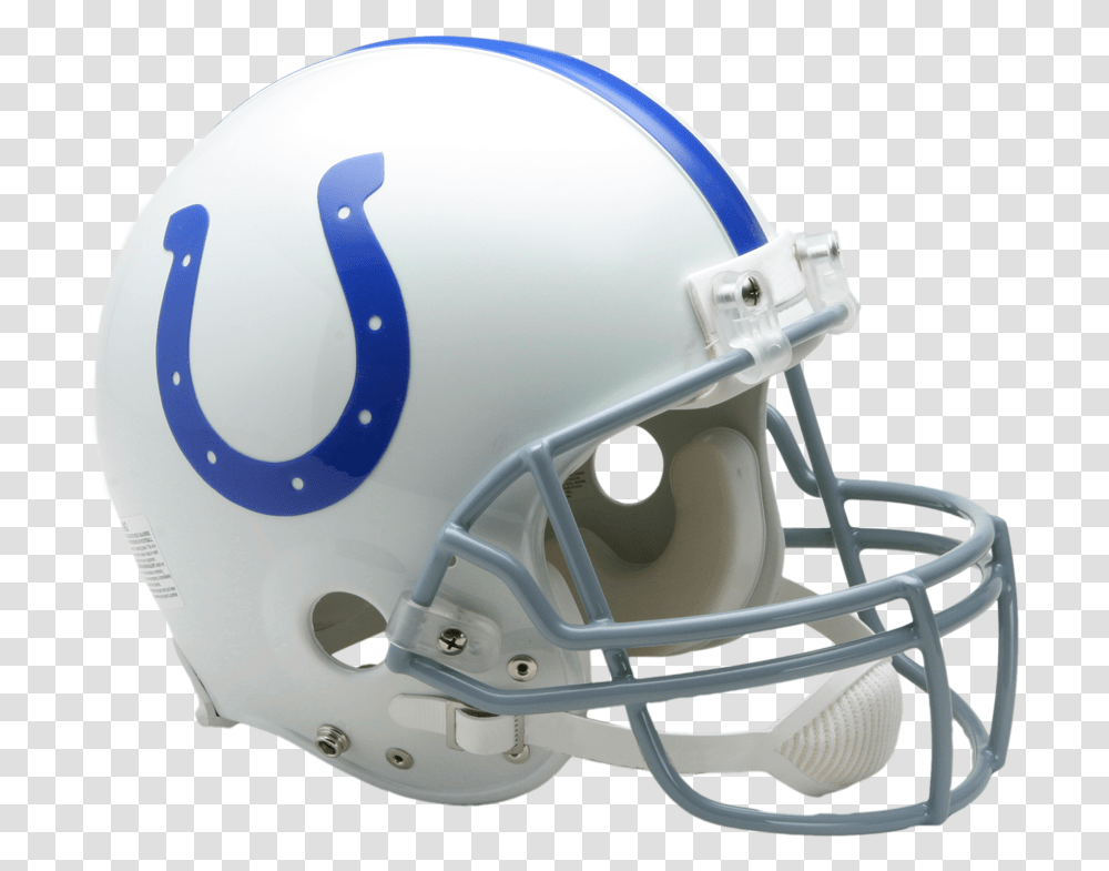 Indianapolis Colts Vsr4 Authentic Throwback Helmet New York Jets Helmet, Apparel, Football Helmet, American Football Transparent Png