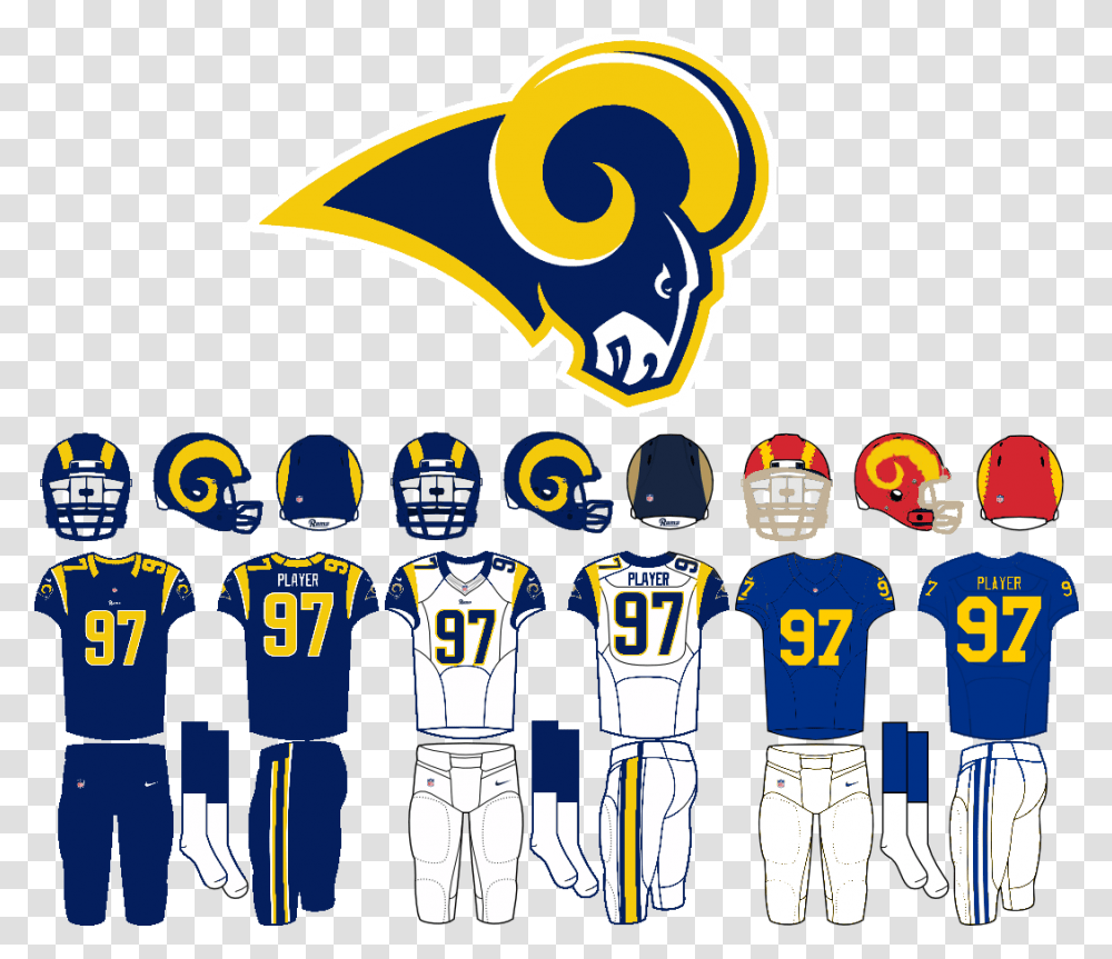 Indianapolis Season Nfl Rams Angeles Los 2018 Clipart La Rams Wallpaper Iphone, Person, People, Helmet Transparent Png