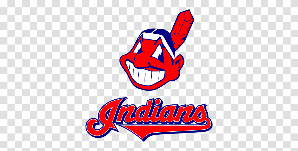 Indians Baseball Logos Cleveland Indians Logo, Symbol, Trademark, Graphics, Art Transparent Png