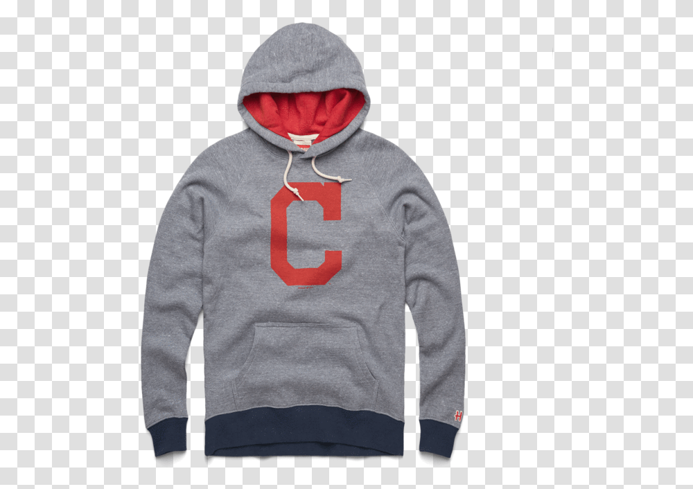 Indians Big C Hoodie Hoodie, Clothing, Apparel, Sweatshirt, Sweater Transparent Png