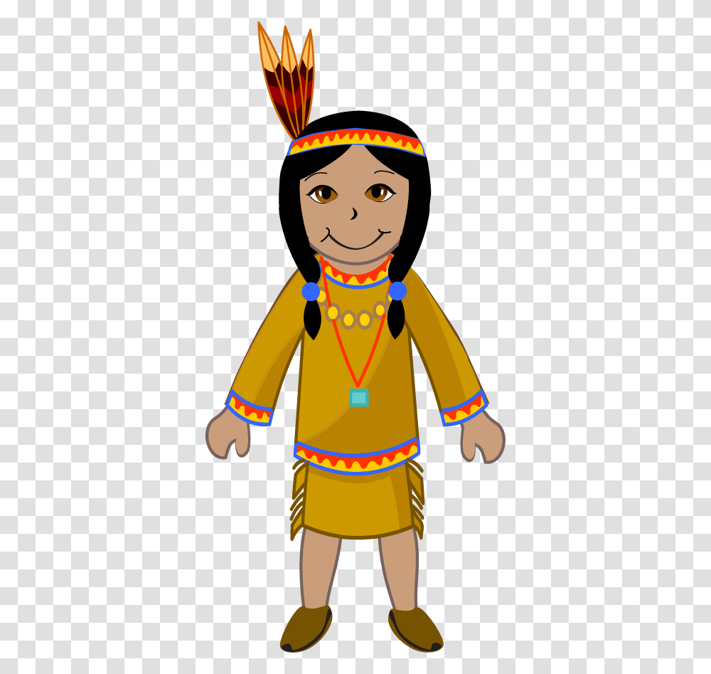 Indians Clipart Girl Indian, Toy, Face, Costume Transparent Png