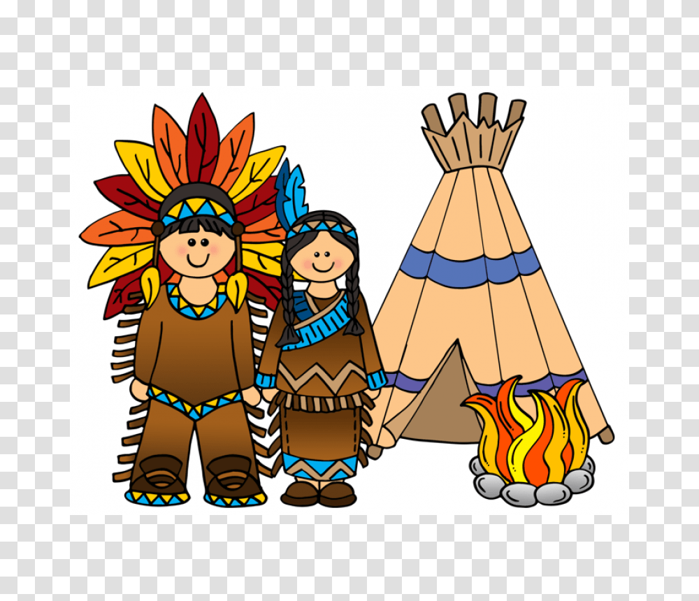 Indians Clipart, Person, Human, Costume, Drawing Transparent Png