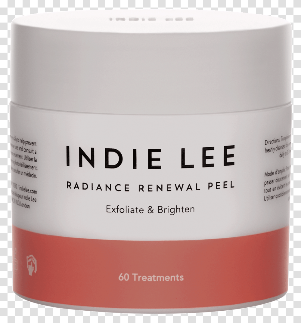 Indie Lee Peel Pad, Cosmetics, Box, Bottle, Tin Transparent Png