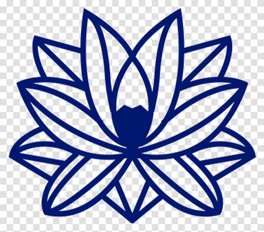 Indigo Lotus Flower Icons Portable Network Graphics, Pattern, Snowflake, Symbol, Outdoors Transparent Png