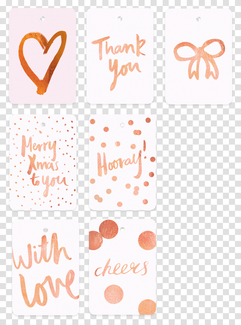 Individual Foiled Gift TagsData Image IdClass Paper, Alphabet, Word, Label Transparent Png