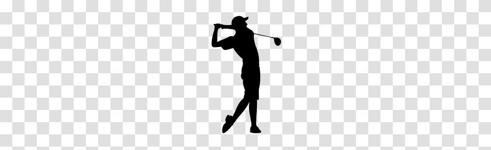 Individual Golfer, Silhouette, Person, Leisure Activities, Photography Transparent Png
