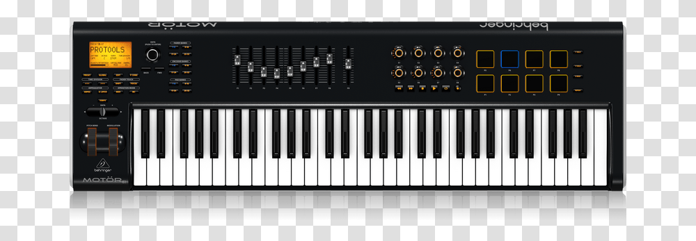 Individual Piano Keys Midi Keyboard 61 With Pads, Electronics, Leisure Activities, Musical Instrument, Computer Keyboard Transparent Png