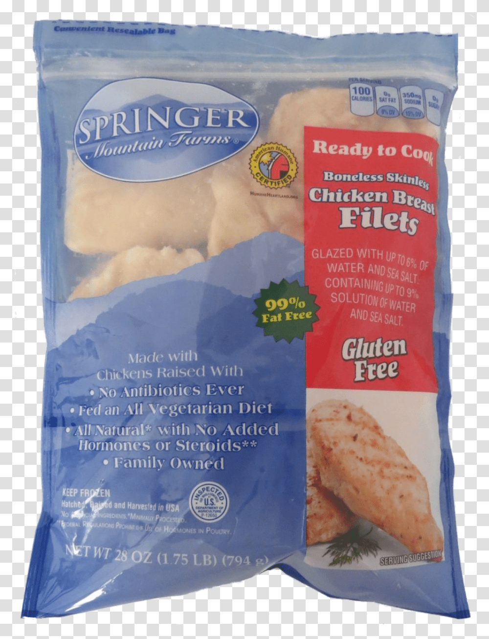 Individually Frozen Ready To Cook Chicken Breast Filets Toaster Pastry, Food, Bread, Plant, Burger Transparent Png