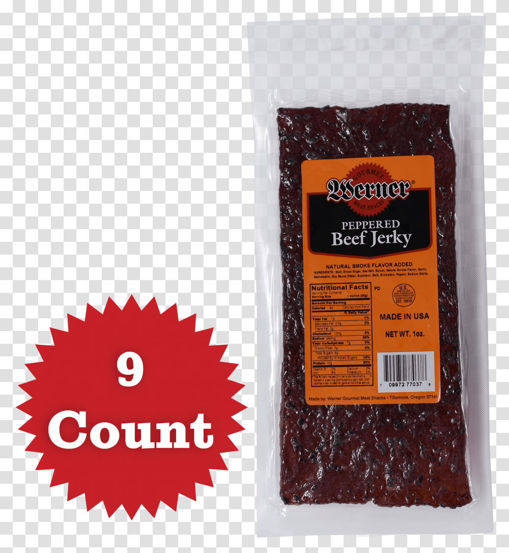 Individually Wrapped Giant Slab JerkyClass Salt On Pepperoni Stick, Food, Plant, Seasoning, Vegetable Transparent Png