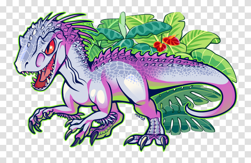 Indominus Rex Jurassic Park Know Your Meme, Dragon, Animal, Reptile Transparent Png
