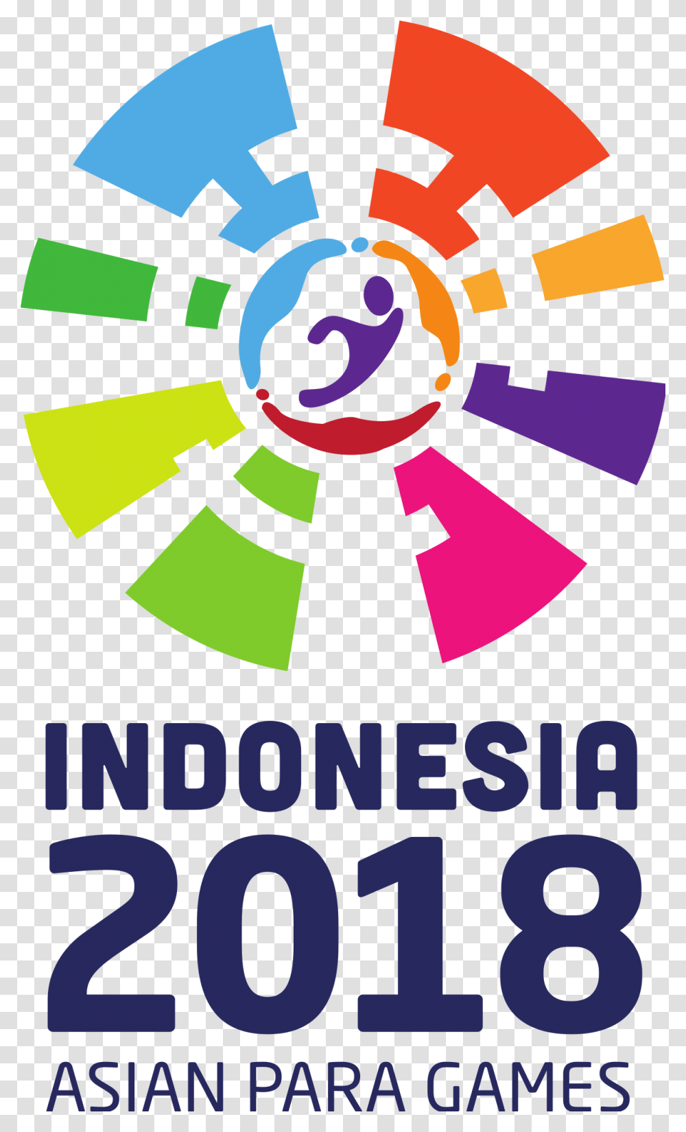 Indonesia 2018 Asian Para Games, Logo, Trademark, Poster Transparent Png