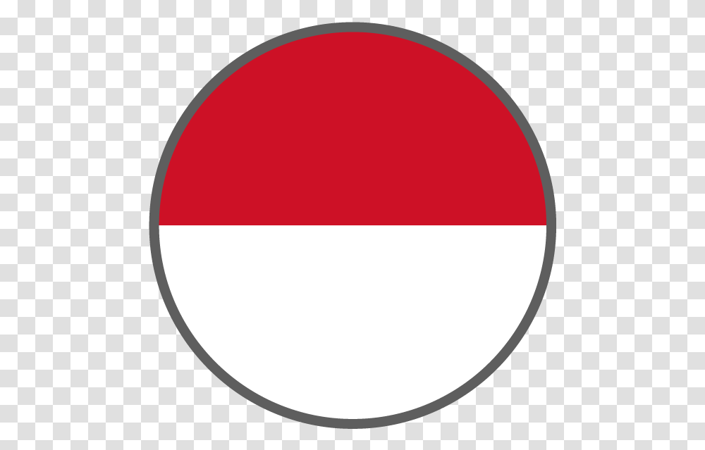 Indonesia Flag Round Icon, Logo, Balloon Transparent Png