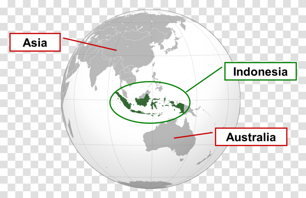Indonesia In World Map, Outer Space, Astronomy, Universe, Planet Transparent Png