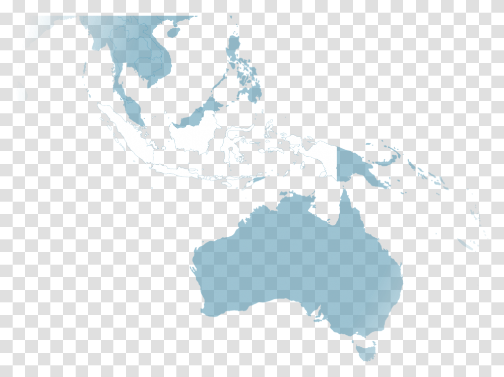 Indonesia South East Asia And Australia Map, Diagram, Atlas, Plot Transparent Png