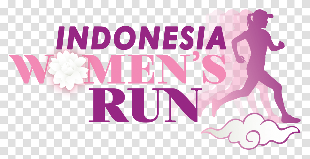 Indonesia Women's Run Gardenia, Person, Purple Transparent Png