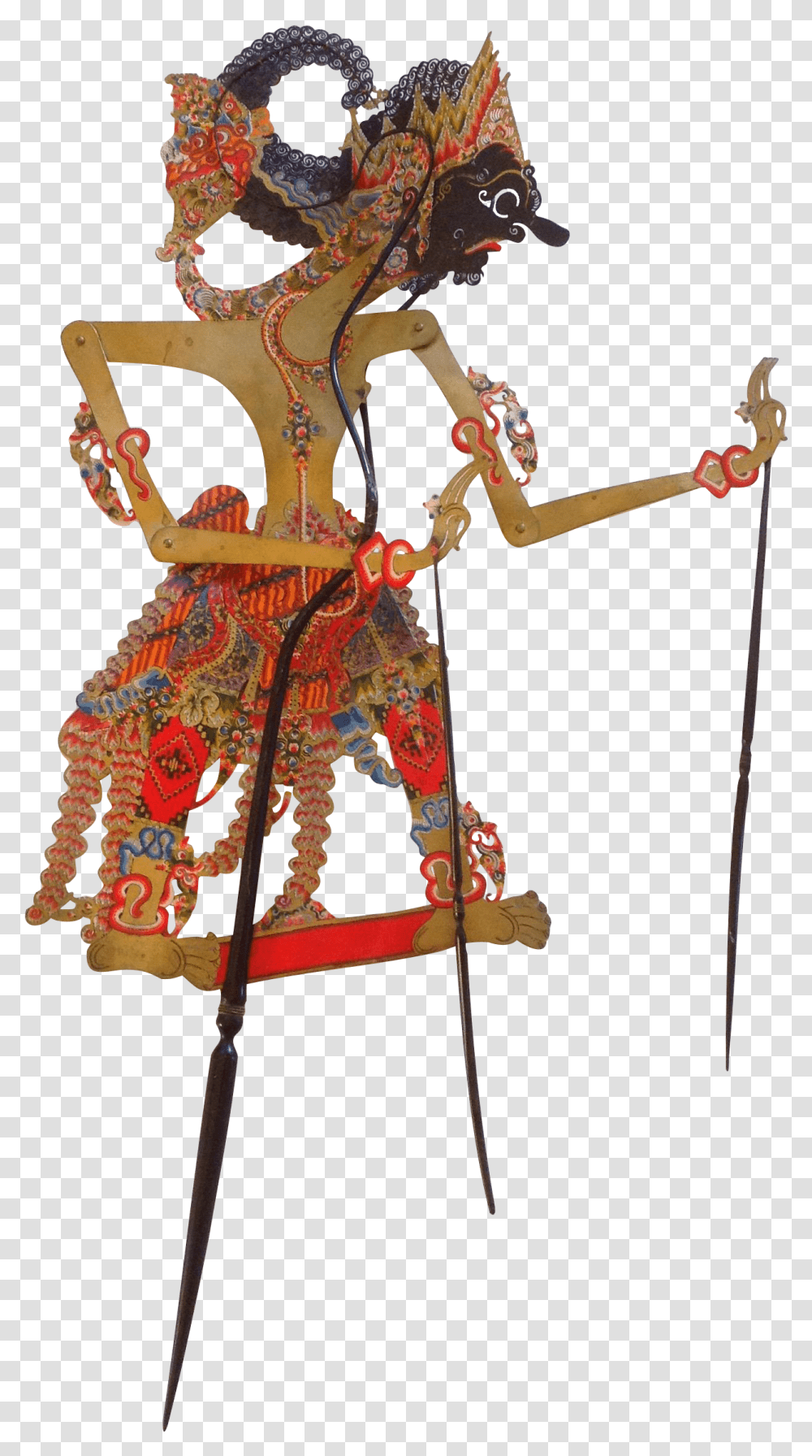 Indonesian Shadow Puppet Wayang Kulit Dursasana On Wayang Kulit, Acrobatic, Leisure Activities, Drawing Transparent Png