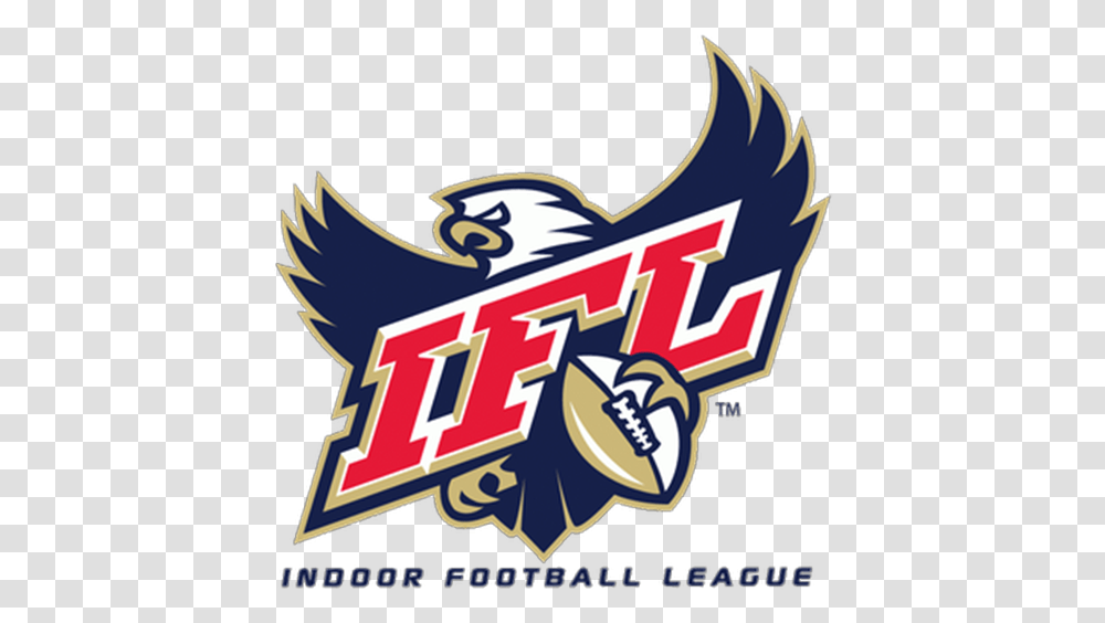 Indoor Football League Ifl Logo And Symbol Meaning Indoor Football Ifl Logo, Emblem, Trademark, Pillar, Architecture Transparent Png