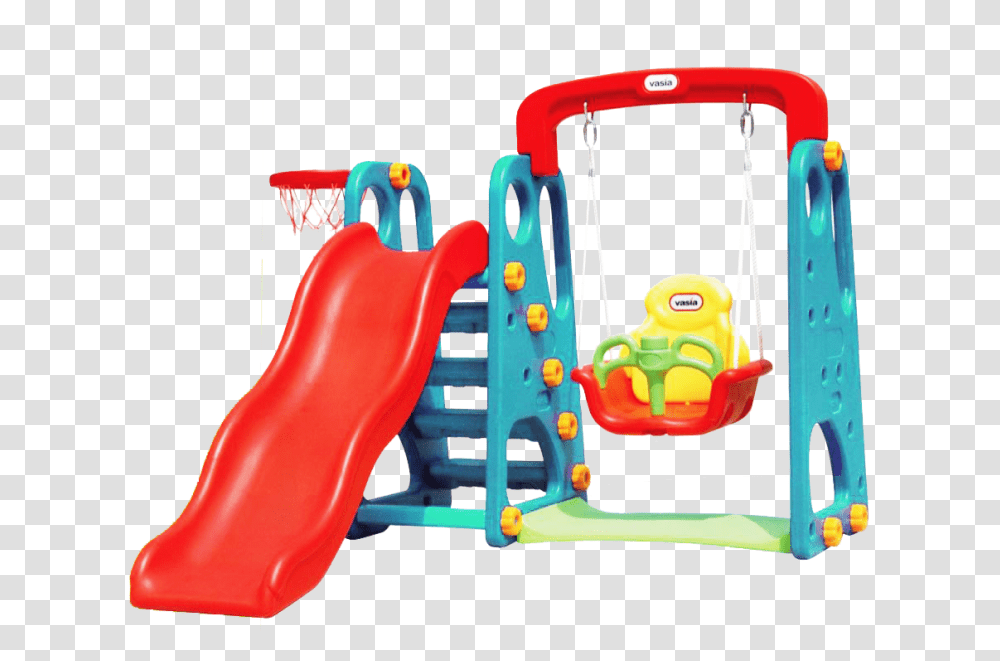 Indoor Playground Equipment For Children Plastic Swing Slide Set, Toy, Play Area Transparent Png